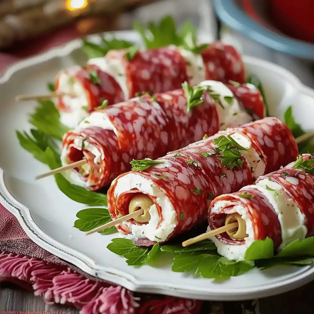 Salami Roll-Ups