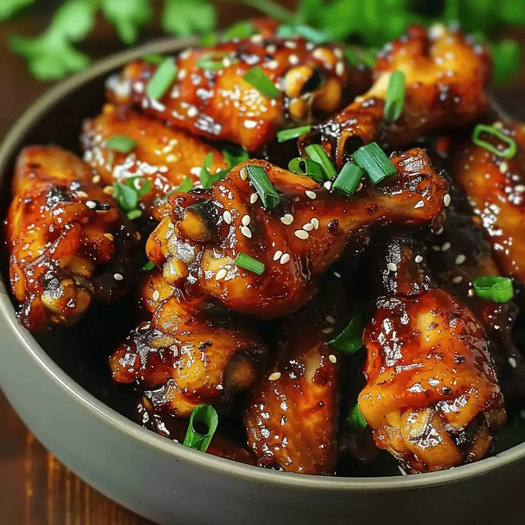 Sweet and Spicy Chicken Wings