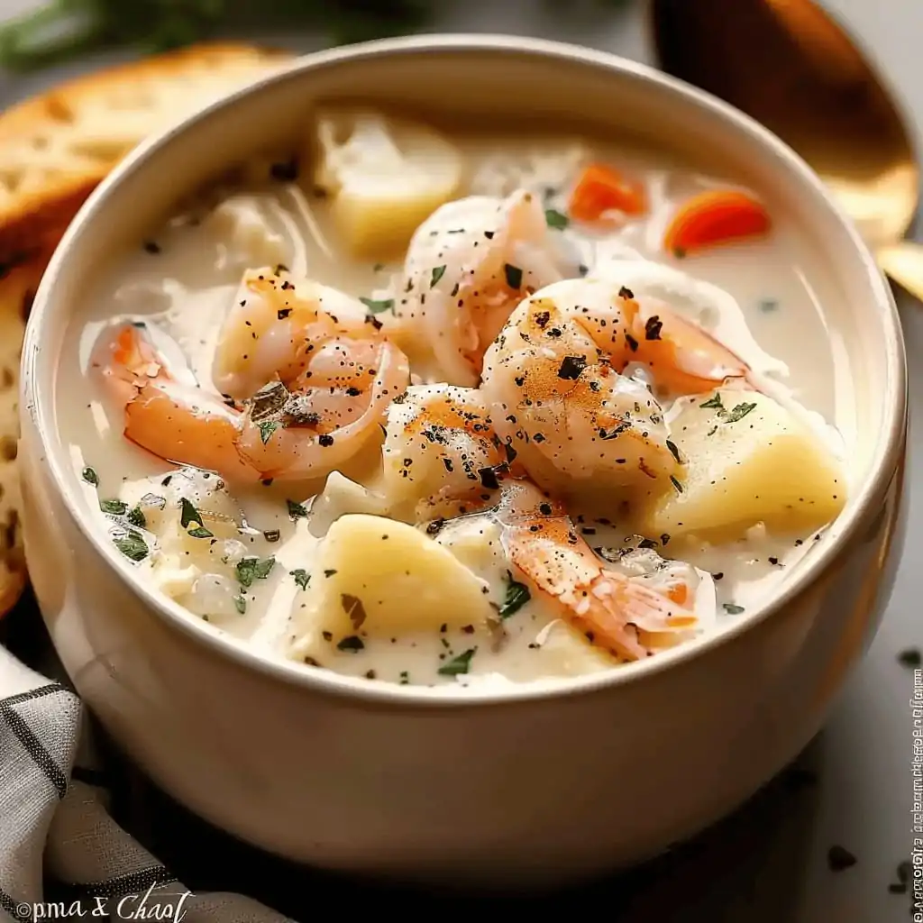 Thick and Creamy Seafood Chowder Recipe